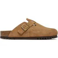 Scholl Clog Fae Suede Sp Damen Taupe-Schuhgröße 36