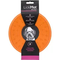 LickiMat Splash Schlecktrichter Orange - LickiMat 1 St Pads