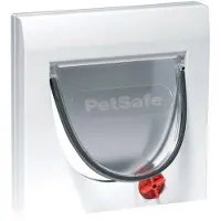 Petsafe Staywell Manual 4 Way Locking Classic Cat Flap (White)
