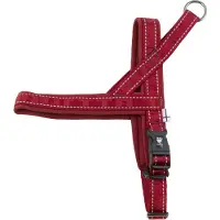 Hurtta Casual Norweger Geschirr, Farbe::weinrot, Brustumfang::70cm