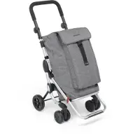 Foppapedretti Go Up, Trolley-Tasche, Aluminium, Schwarz, Grau, Aluminium, Stoff, Gummi, Thermoschaum, Einfarbig, Go Up, 6 l
