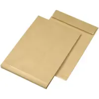 Mailmedia Faltenversandtasche C4, ohne Fenster, natron braun