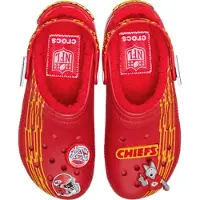 Crocs | Unisex | NFL Kansas City Chiefs Classic Lined | Clogs | | 39 212442-90H-M7W9