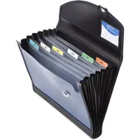 Rapesco F„chermappe Designer, DIN A4+, 7 F„cher, blau