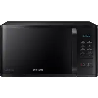 Samsung MS23K3513AS, Arbeitsplatte, Solo-Mikrowelle, 23 l, 800 W, Eingebautes Display, LED