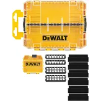 DeWalt DT70802-QZ Medium TOUGHCASE Organiser Inc - Bars de leere Bohrer