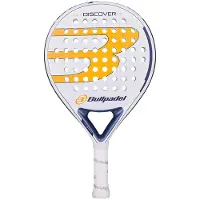 Bullpadel Padelschläger Discover Ctr 2025, kreisförmig, niedrige Balance, weiche Oberfläche, 360-370g, 38mm Profil