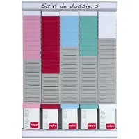 Nobo T-Karten-Planung - Wochenplaner, 5 Spalten, 24 Fächer, 320 mm, 480 mm, 1,29 kg, 475 mm, 170 mm, 38 mm