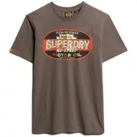 Superdry Gasoline Graphic Relaxed Kurzarm-t-shirt