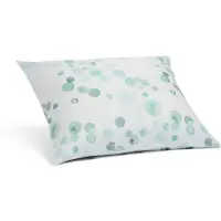 Yumeko Kissenbezug Baumwollsatin 50x60 Grün - Eco, Bio & Fairtrade