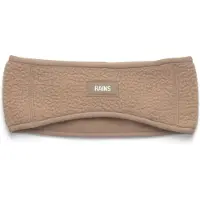 Rains Kopf Schweißband Fleece Headband Unisex Beige