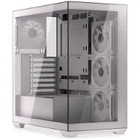 Krux ATX Gaming-Gehäuse Exo White, ATX, 4x120mm Lüfter ARGB, für 181mm CPU