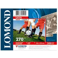 Lomond Seidenglanz Fotopapier 270 G/m² 10x15