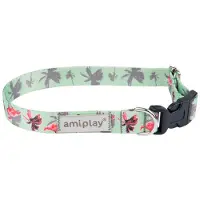 Amiplay BeHappy S Flamingo verstellbares Halsband