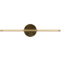 UMAGE Design Wandlampe Omni, dimmbar, messing / gold, für Wohn- / Esszimmer, Metall, Design, Wandleuchte, Wandlampe Innen