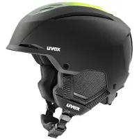 Uvex Resolution, Skihelm, schwarz/grün