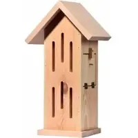LUXUS-INSEKTENHOTELS Insektenhotel Sonnenfalter, Schmetterlingshaus, 23 x 38 x 14cm