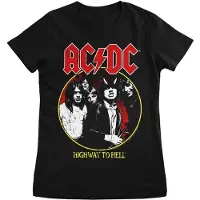 AC/DC Shirt "Highway To Hell 1979 Tour Girly Tee" in Schwarz | Gr.: M