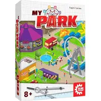 Carletto Deutschland My Park Brettspiel: Taktisches Draften & Attraktionen platzieren, 2-5 Spieler, ca. 30 Min.
