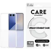 CARE by PanzerGlass Samsung Galaxy Z Flip 7 Hülle - Recycelter Kunststoff - - Backcover/Hard Case - Transparent