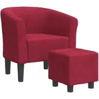 vidaXL Omar With footstool