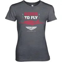 TOP GUN Shirt in Grau | Gr.: XL