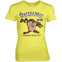 Looney Tunes Shirt "The Tasmanian Devil Girly Tee" in Gelb | Gr.: XL