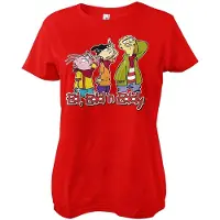 Cartoon Network Shirt "Ed, Edd n Eddy Girly Tee" in Rot | Gr.: M