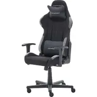 MCA DX Racer L 5.2 Formula Gaming-Stuhl LFD01 NG, Schwarz/Grau, inkl. Coolingpad & Kopfstütze