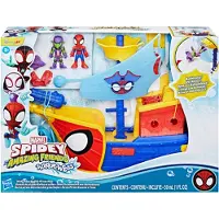 Spidey and his Amazing Friends Marvel Water-Webs Ahoi Piratenschiff mit Seifenblasen, 3 Jahr(e)