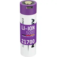 Ansmann Li-Ion Akku 21700 5000 mAh mit USB Typ-C Ladebuchse Mignon AA -Akku 4900 (1308-0001)