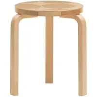 Artek x Marimekko - 60 Hocker, Kivet, Birke natur (Anniversary Edition)