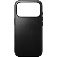 Nomad Apple iPhone 17 Pro Hülle - Echtes Leder - - Backcover/Hard Case - Schwarz