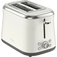 Tefal Collection TT720AE0, 2 Scheibe(n), Weiß, Rise, Tasten, Drehregler, 850 W, 220 - 240 V