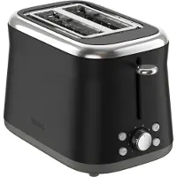 Tefal Collection TT7208E0, 2 Scheibe(n), Schwarz, Tasten, Drehregler, 850 W, 220 - 240 V, 50 - 60 Hz
