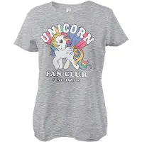 My Little Pony Shirt "Unicorn Fan Club Girly Tee" in Grau | Gr.: XXL