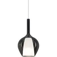 Ideal Lux Hängelampe Kalique, dimmbar, alu / grau / zink, für Wohn- / Esszimmer, Kunststoff, Modern, Pendelleuchte