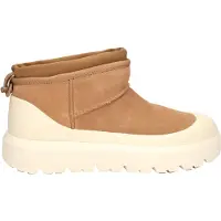 Ugg - Schützende Stiefeletten aus Wildleder - M Cl Ultra Mini Weather Hybrid Chestnut Whitecap für Herren aus Wolle - Größe 43 - Beige