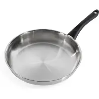 BK Bold Edelstahl-Bratpfanne, 28 cm, Induktion, 18/10 Professionell Unbeschichte