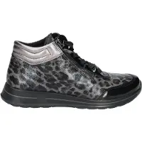Ara Shoes Hightop-Sneaker Osaka in SCHWARZ/STEEL/GRAPHIT | Gr.: 7