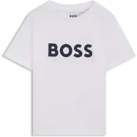 BOSS Kids-T-Shirt aus Baumwoll-Jersey mit Kontrast-Logo Grösse 162