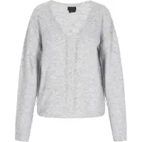 Dreimaster Women Sweater in grey melange | Gr.: M/L