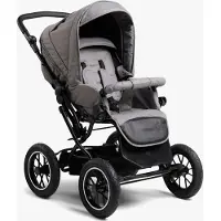 Petite Chérie Solide+ Kinderwagen, Grey Melange