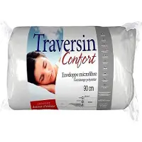 Promo Linge Traversins - - Polyester - 90 x 21 cm - Weiß