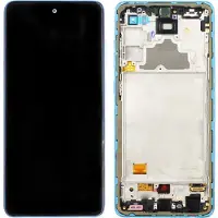 Samsung Galaxy A72 Display (without battery) - Awesome Blue