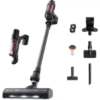 Rowenta RH6A75, 2-in-1-Stabstaubsauger, Beutellos, Schwarz, Rot, Rechteckig, Trocken, Zyklonal