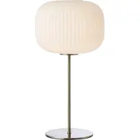 Markslöjd SOBER Table 1L White/Satin Nickel