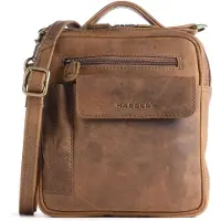 Harold's Leder Umhängetasche Antic Shoulder Bag Nature braun