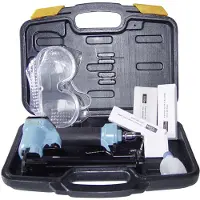 Güde KN 14 Druckluft Klammergerät IG 1/4" ( 40088 ) + 1800x Klammern + Öl + Schutzbrille + Koffer