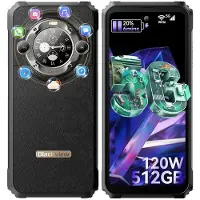 Blackview BL9000 5G (Double Sim - Écran 6.78" - 512 Go, 12 Go RAM) Noir